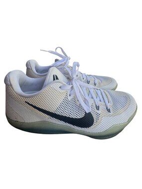 Nike Kobe XI 11 EM Fundamental White Black 836183-100 Mens Size 10 EUR 44
